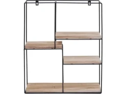 MCW Wandregal K76 51x40x11cm Natur