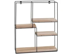 MCW Wandregal K76 51x40x11cm Natur