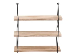 MCW Wandregal K78 40x40x13cm Natur