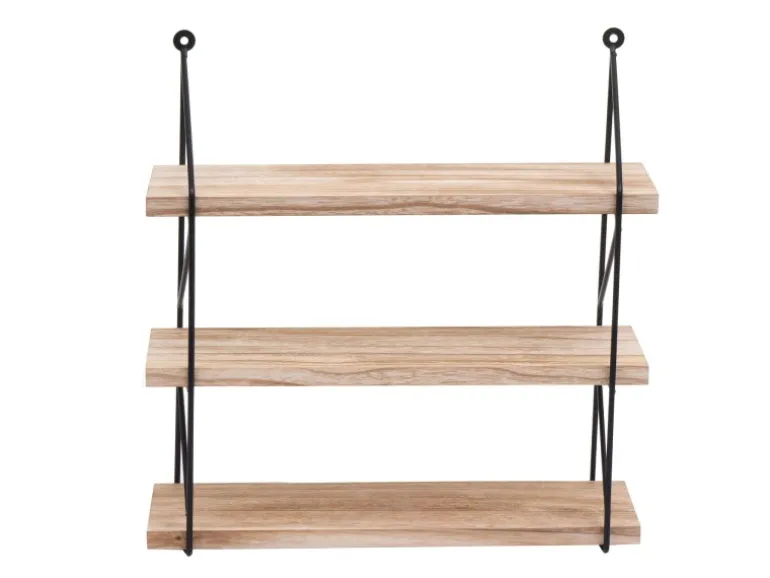 MCW Wandregal K78 40x40x13cm Natur