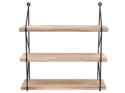 MCW Wandregal K78 40x40x13cm Natur