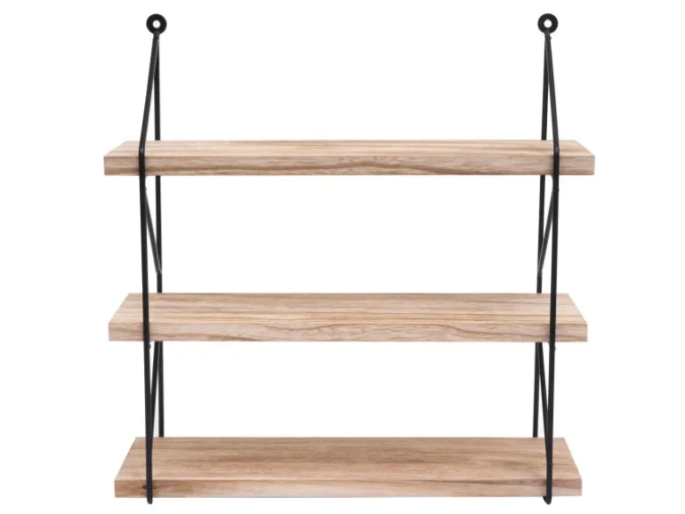 MCW Wandregal K78 40x40x13cm Natur