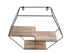 MCW Wandregal K76 43x49x11cm Natur