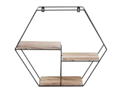 MCW Wandregal K76 43x49x11cm Natur