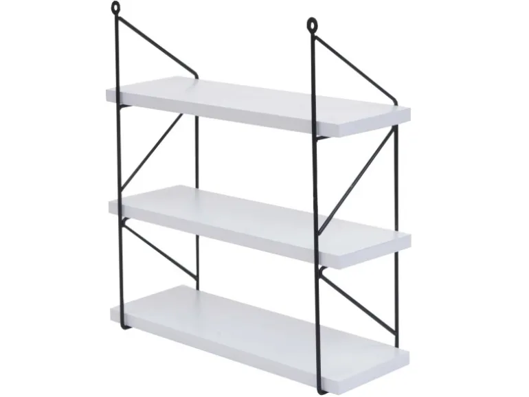 MCW Wandregal K78 40x40x13cm Weiß