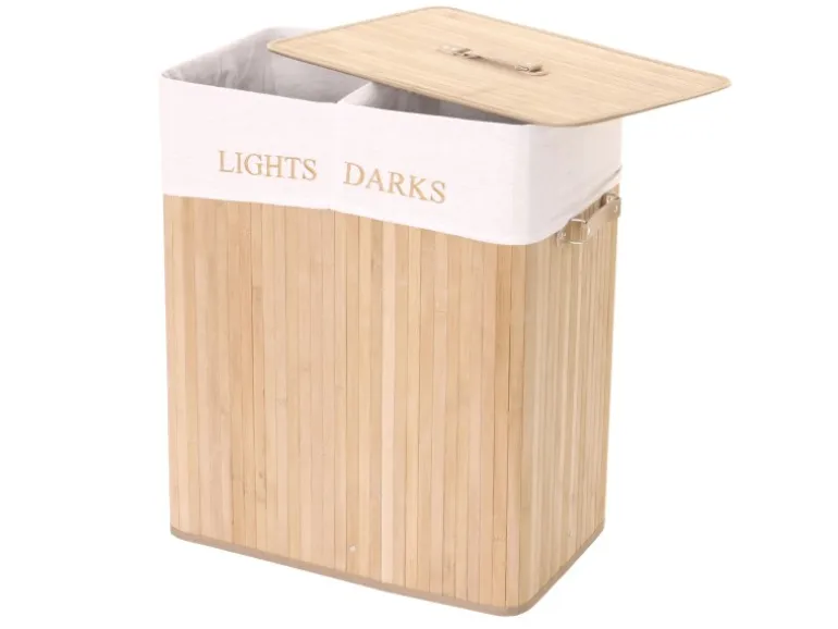 MCW Wäschekorb C21 63x55x34cm 100l Naturfarben