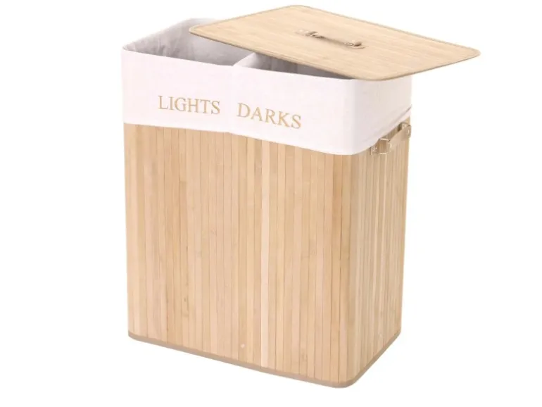 MCW Wäschekorb C21 63x55x34cm 100l Naturfarben