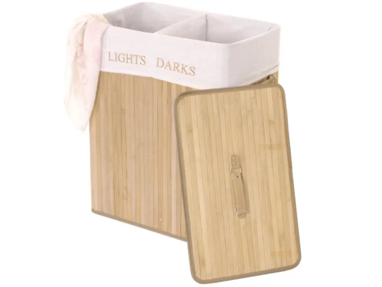 MCW Wäschekorb C21 63x55x34cm 100l Naturfarben