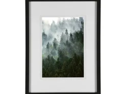 MDF-Bilderrahmen Breit Schwarz 30 cm x 40 cm