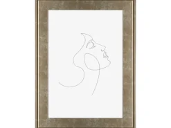 MDF-Bilderrahmen Venezia FSC Gold-Silber 24 cm x 30 cm