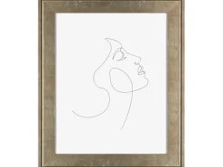 MDF-Bilderrahmen Venezia FSC Gold-Silber 21 cm x 29,7 cm