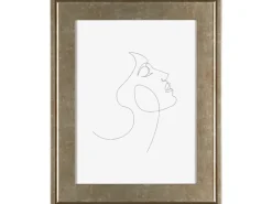MDF-Bilderrahmen Venezia FSC Gold-Silber 18 cm x 24 cm
