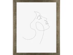 MDF-Bilderrahmen Venezia FSC Gold-Silber 40 cm x 50 cm