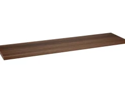 MDF-Wandregal Oldham 1,8 cm x 80 cm x 20 cm Eichenfarben Dunkel
