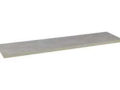 MDF-Wandregal Oldham 1,8 cm x 80 cm x 20 cm Betonfarben