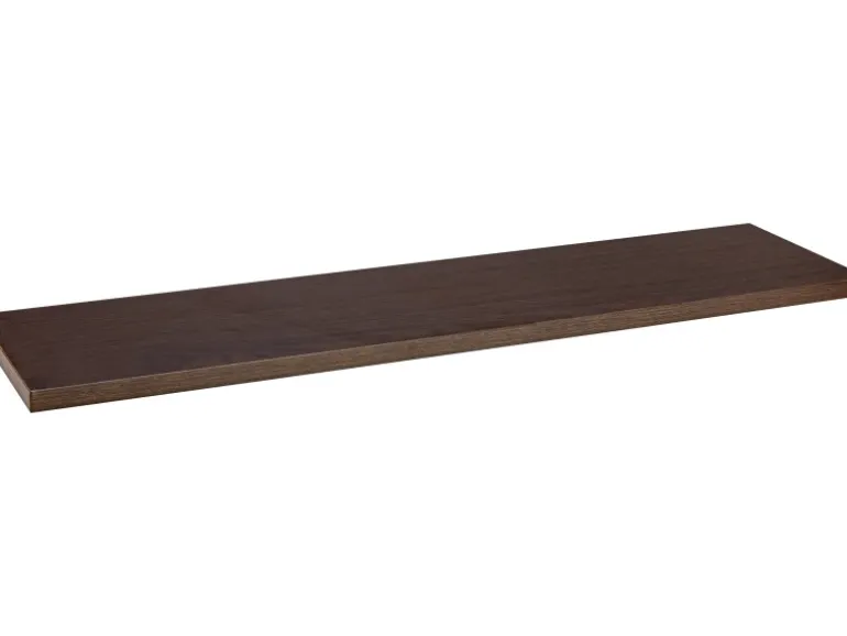 MDF-Wandregal Oldham 1,8 cm x 60 cm x 20 cm Walnussfarben