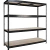 Mega Metall-Schwerlast-Steckregal Profi 200 x 200 x 70 cm FSC®