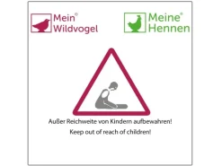MeineHennen KÖRNER VITAL 30 Kg PREMIUM Hühnerfutter Wachtelfutter mit Muschelschalen Alleinfuttermittel