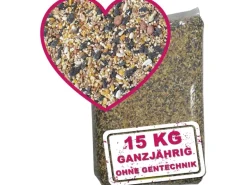 MeinWildvogel WILDVOGEL VITAL 15 kg Vogelfutter Ganzjahresfutter für Wildvögel und Gartenvögel Wildvogelfutter OHNE GENTECHNIK