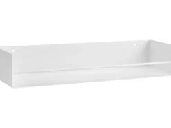 Metall-Regal Kenn 7 cm x 40 cm x 12 cm Weiß matt