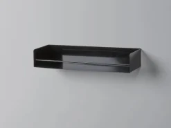 Metall-Regal Kenn 7 cm x 40 cm x 12 cm Weiß matt