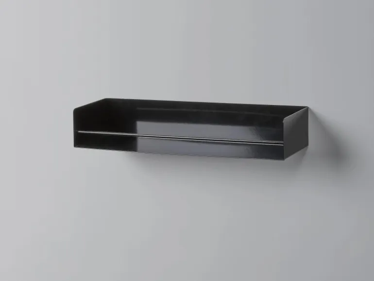 Metall-Regal Kenn 7 cm x 40 cm x 12 cm Weiß matt