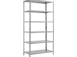 Metall-Schraubregal SR 100/65 Verzinkt 200 cm x 100 cm x 50 cm