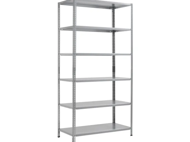 Metall-Schraubregal SR 100/65 Verzinkt 200 cm x 100 cm x 50 cm
