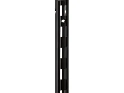 Metall-Wandschiene 2-reihig 200 cm Schwarz