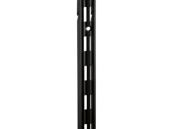 Metall-Wandschiene 2-reihig 100 cm Schwarz