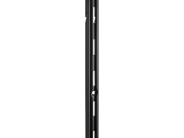 Metall-Wandschiene 1-reihig 150 cm Schwarz