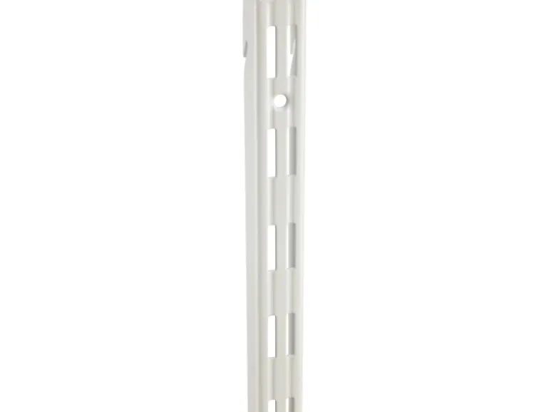 Metall-Wandschiene 2-reihig 100 cm Weiß