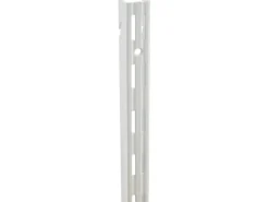 Metall-Wandschiene 2-reihig 200 cm Weiß