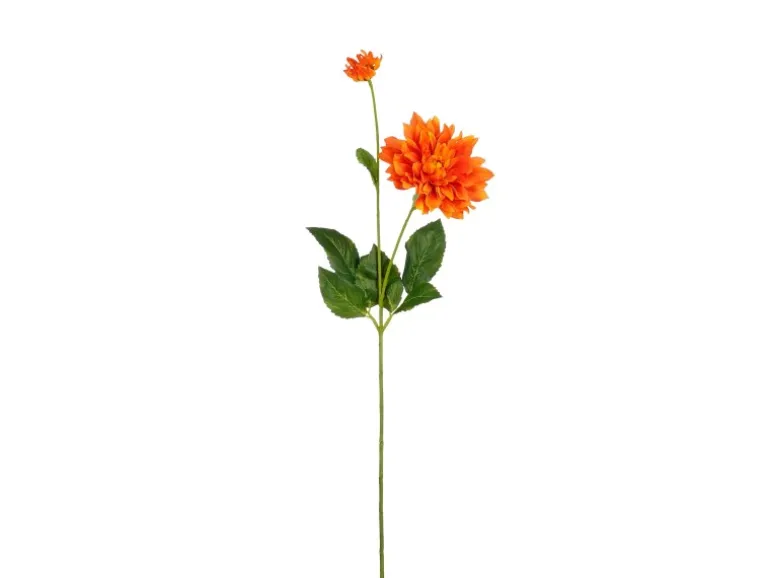 Mica Decorations Kunstblume Dahlie Orange 65 cm