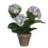 Mica Decorations Kunstpflanze Hortensie Ø 35 cm x 40 cm Violett