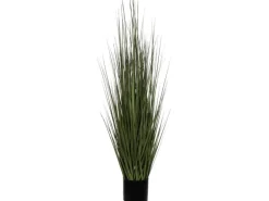 Mica Decorations Kunstpflanze Gras im Kunststofftopf Ø 35 cm x 122 cm Grün