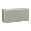 Mica Decorations Steckschaum Trockenfloristik 23 cm x 11 cm x 8 cm Grau