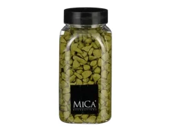 Mica Decorations Steine 7,5 cm x 7,5 cm x 16 cm Grün
