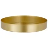 Mica Decorations Tablett Passo 3,5 cm x Ø 23,5 cm Gold