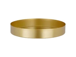 Mica Decorations Tablett Passo 3,5 cm x Ø 23,5 cm Gold
