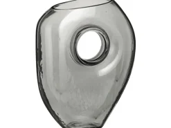 Mica Decorations Vase Jay 18 cm x 7,5 cm x 22,5 cm Grau