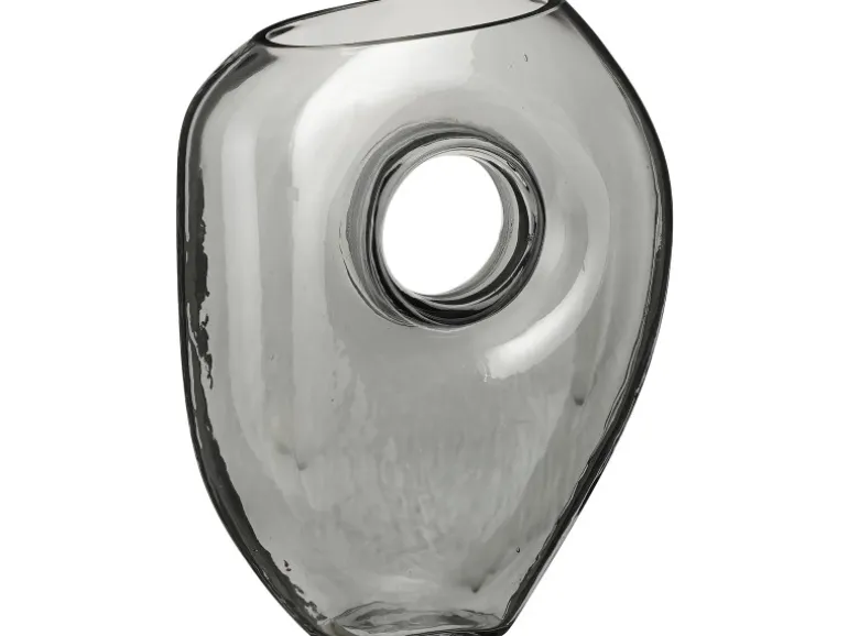 Mica Decorations Vase Jay 18 cm x 7,5 cm x 22,5 cm Grau