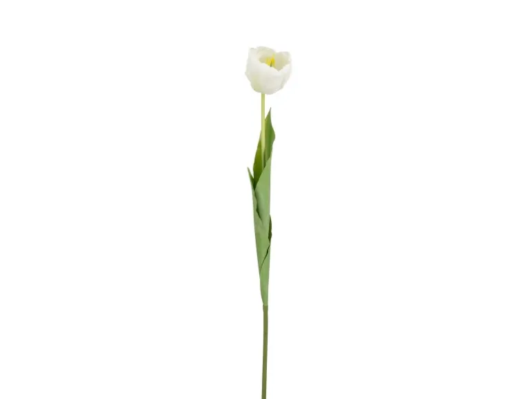 Mica Kunstblume Tulpe 70 cm Weiß