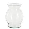 Mica Vase Jazz 20 cm x Ø 12,5 cm Transparent