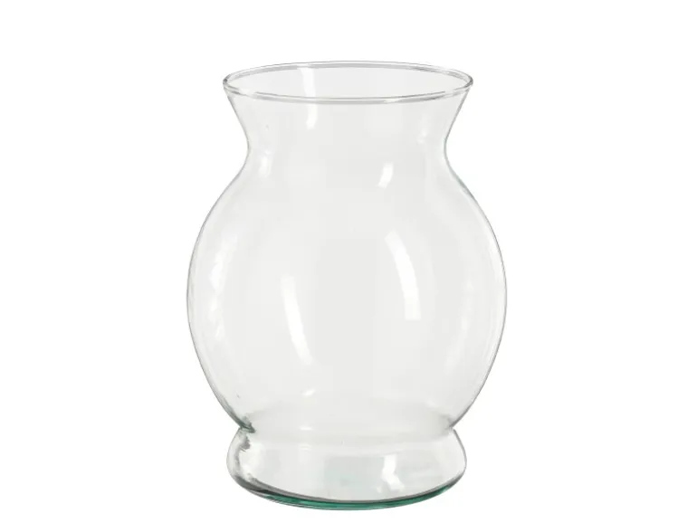 Mica Vase Jazz 20 cm x Ø 12,5 cm Transparent