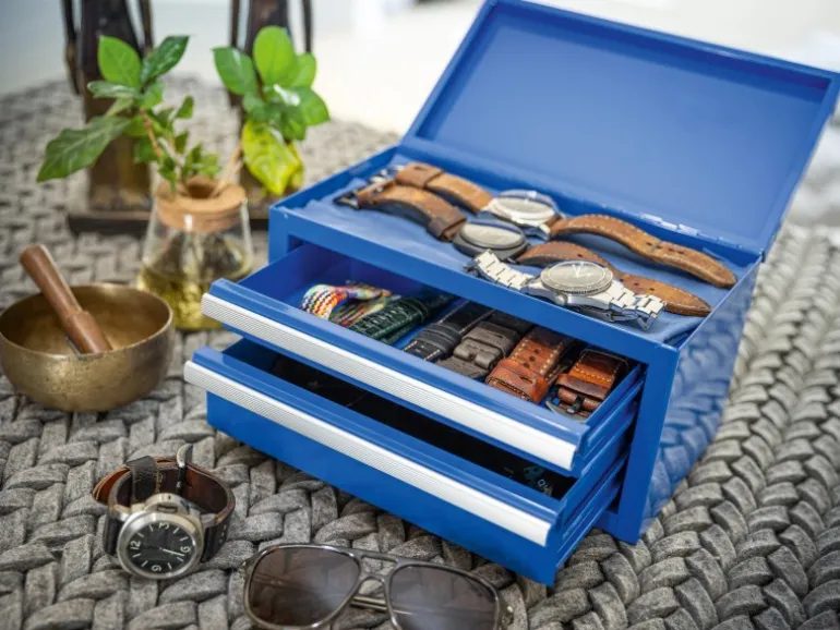 Mini Toolbox Blau 27,5 cm x 15 cm x 15 cm