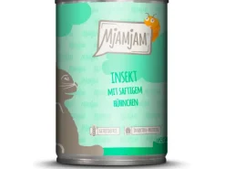 Mjamjam Nassfutter Insekt mit Saftigem Hühnchen 400 g