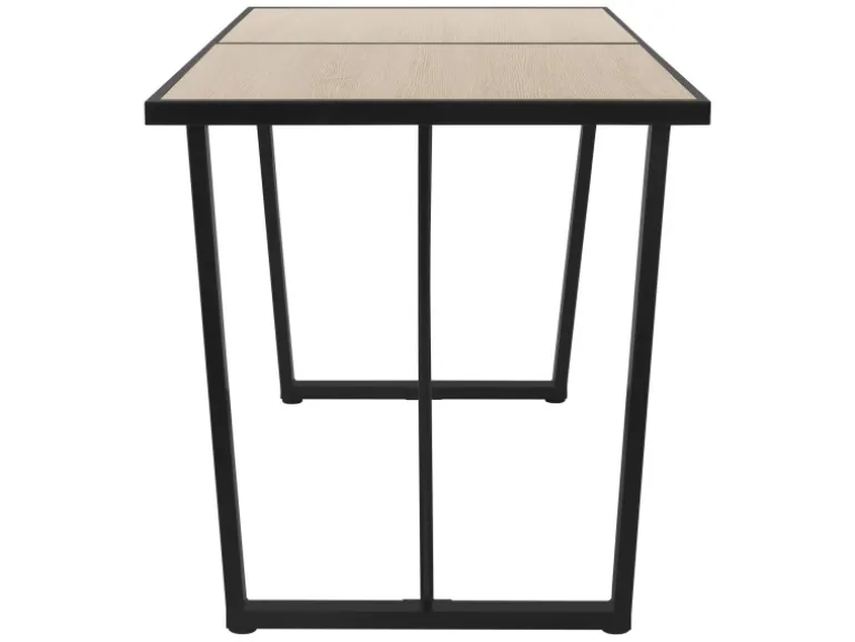 ML-Design Esstisch 140x70x75 cm Eiche Optik Rechteckiger für 6 Personen