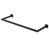 ML-Design Kleiderstange Rechteck die Wand T30cm x B90cm Schwarz aus Stahl U-Form