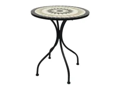 Mojawo Mosaik Mosaiktisch Gartentisch Bistrotisch Tisch 60cm